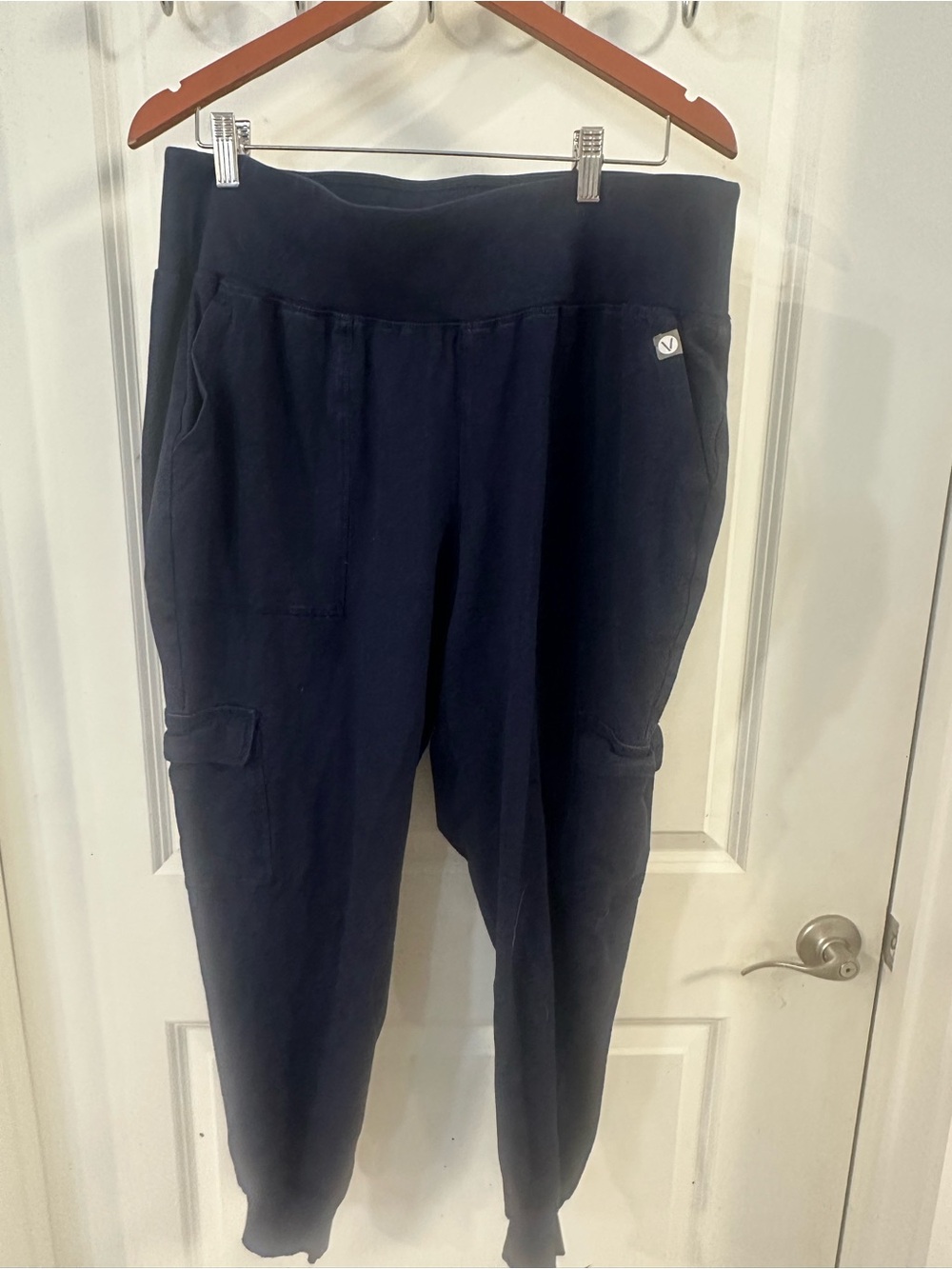 Lane Bryant Black Cargo Jogger Pants
